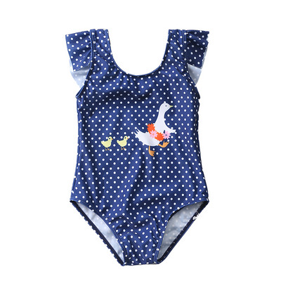 Laste värviline täisujumistrikoo tüdrukutele