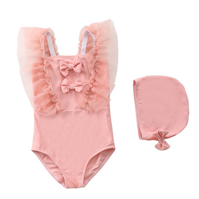 Laste värviline täisujumistrikoo tüdrukutele