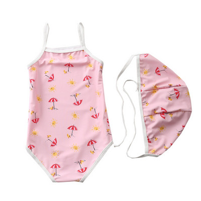 Laste värviline täisujumistrikoo tüdrukutele