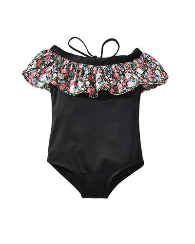 Laste värviline täisujumistrikoo tüdrukutele