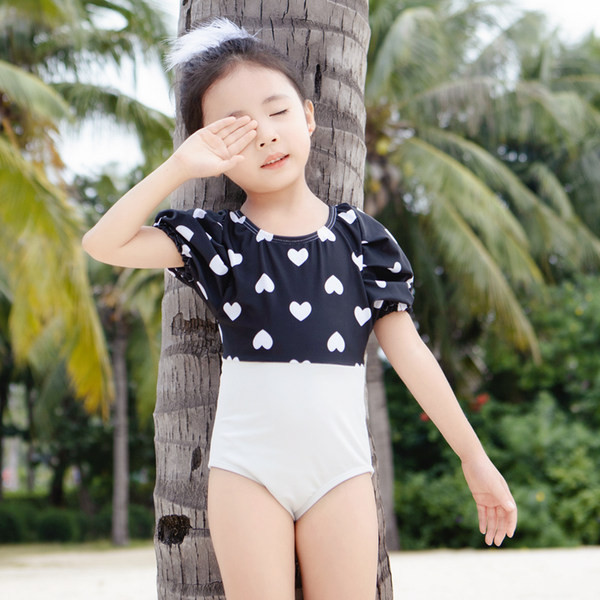 Cijeli kupaći kostim za djevojčice s vezicama na leđima