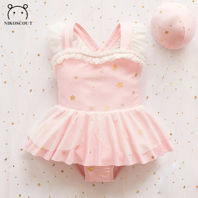 Moodne laste täisujumistrikoo staaridest tülliga