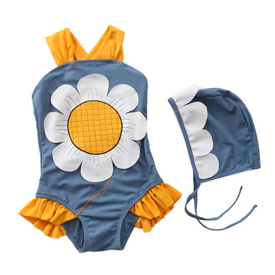 Lillega laste täisujumistrikoo tüdrukutele