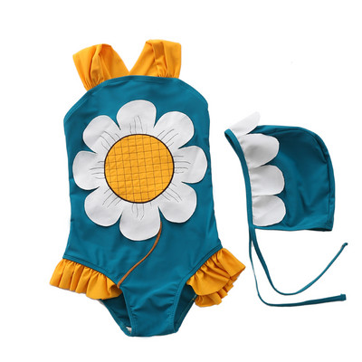 Lillega laste täisujumistrikoo tüdrukutele