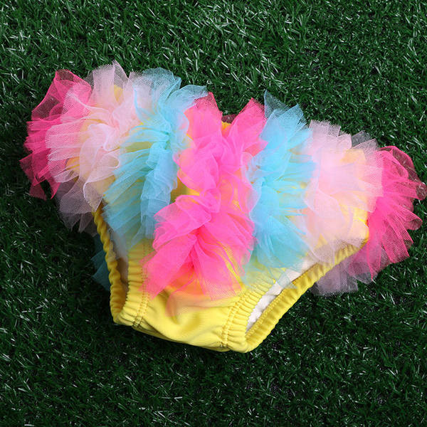 Bērnu apakšveļas peldkostīms ar tillu vairākās krāsās