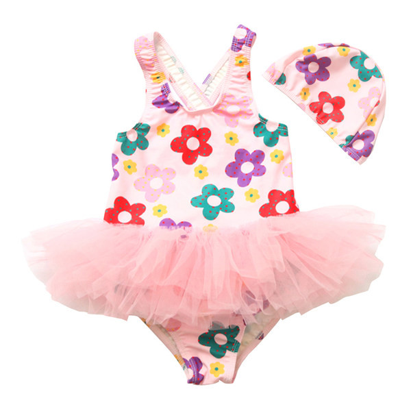 Lillemustriga laste täisujumistrikoo