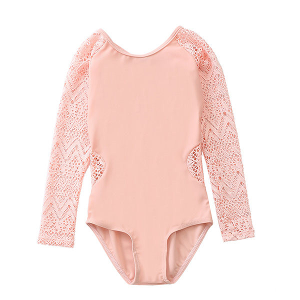 Pitsi ja 3D elementidega laste ujumistrikoo - kaks mudelit