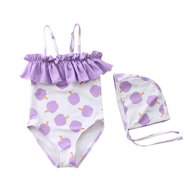 Peenikeste rihmadega täisujumistrikoo tüdrukutele