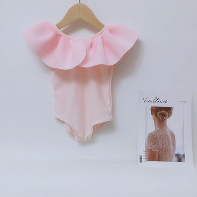 Dječji cijeli kupaći kostim za djevojčice s golim leđima