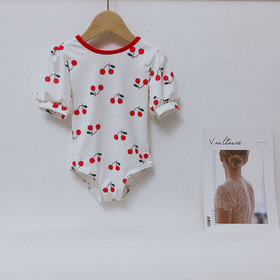 Dječji cijeli kupaći kostim za djevojčice s golim leđima