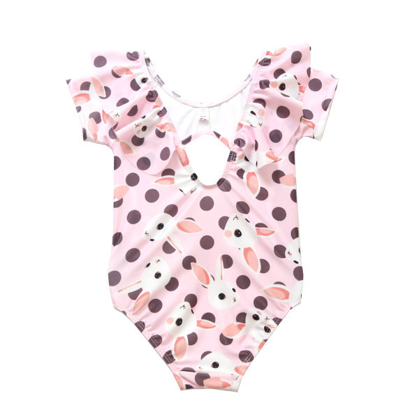 Dječji kupaći kostim u ružičastoj boji