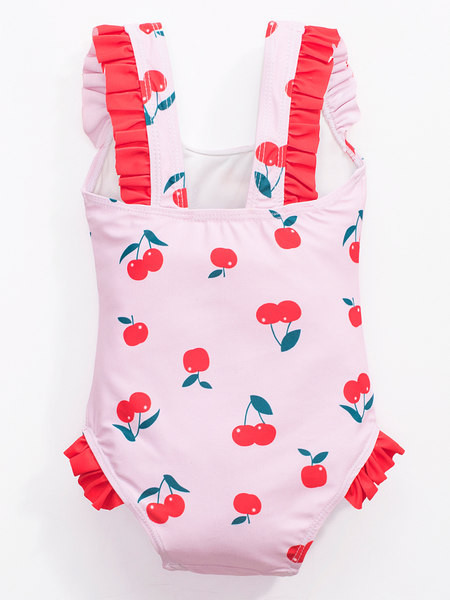 Moodne kirssidega ujumistrikoo tüdrukutele