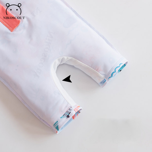 Цял банки костюм с дълъг ръкав и апликация за момичета