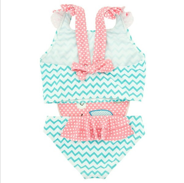 Krāsains bērnu peldkostīms ar aplikāciju