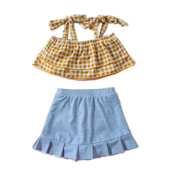 Dječji dvodijelni kupaći kostim za djevojčice