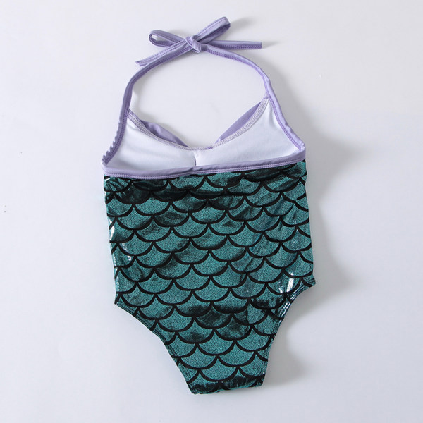 Laste täielik ujumistrikoo õhukese rihma ja paelaga