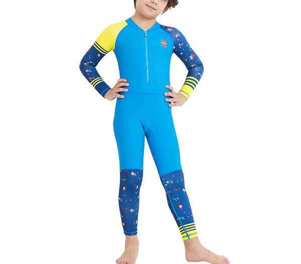 Dječji kupaći kostim za sunčanje s patentnim zatvaračem za djevojčice i dječake