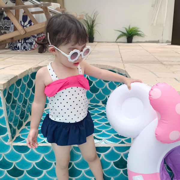 Dječji kupaći kostim iz dva dijela za djevojčice