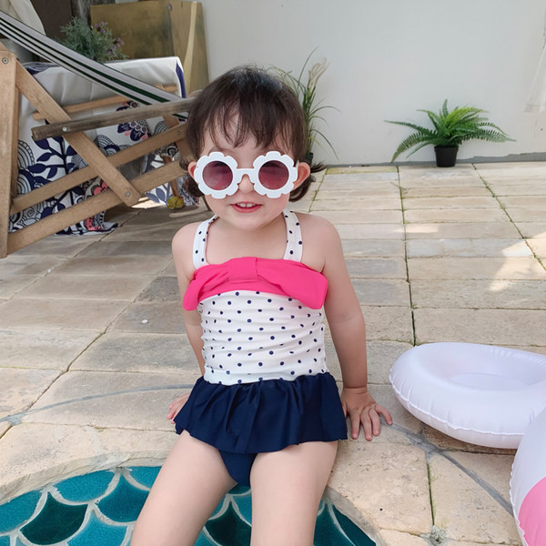 Dječji kupaći kostim iz dva dijela za djevojčice