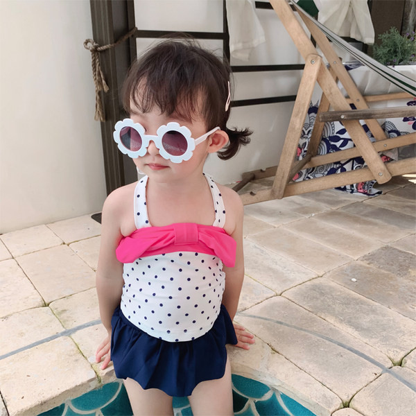 Dječji kupaći kostim iz dva dijela za djevojčice