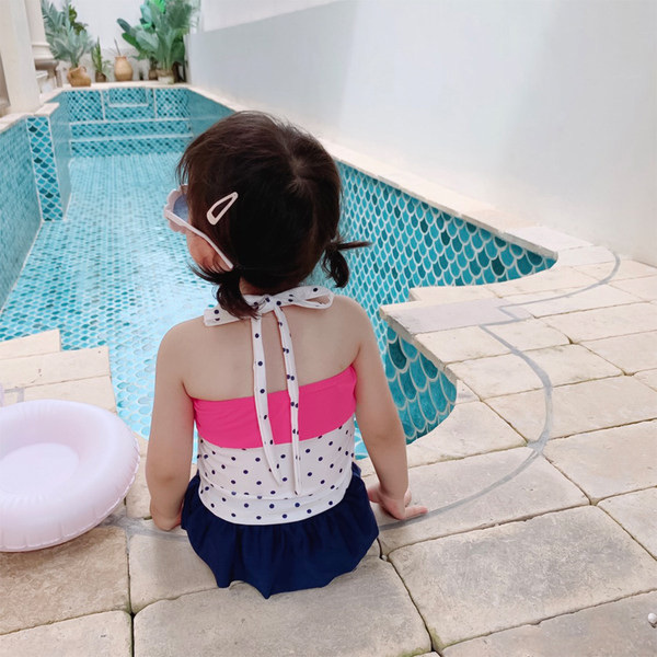 Dječji kupaći kostim iz dva dijela za djevojčice