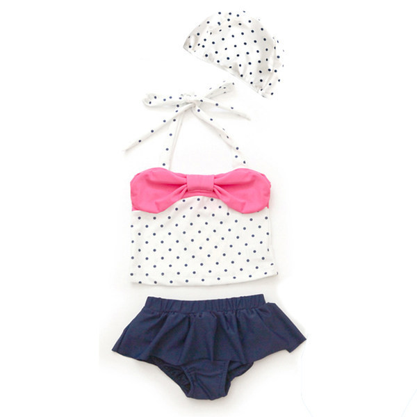 Dječji kupaći kostim iz dva dijela za djevojčice