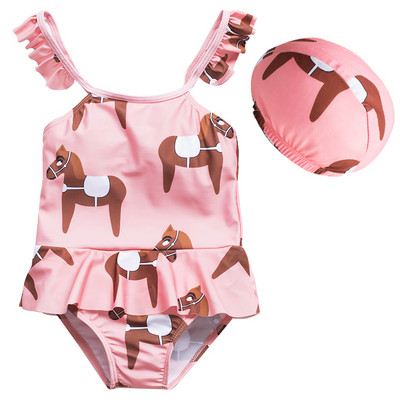 Νέο μοντέλο παιδικό μαγιό με λεπτούς ιμάντες για κορίτσια