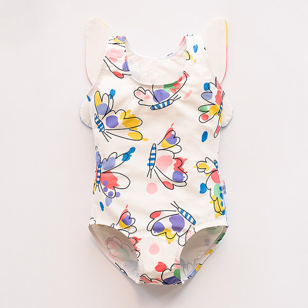 Novi model cijelog dječjeg kupaćeg kostima za djevojčice sa 3D elementom