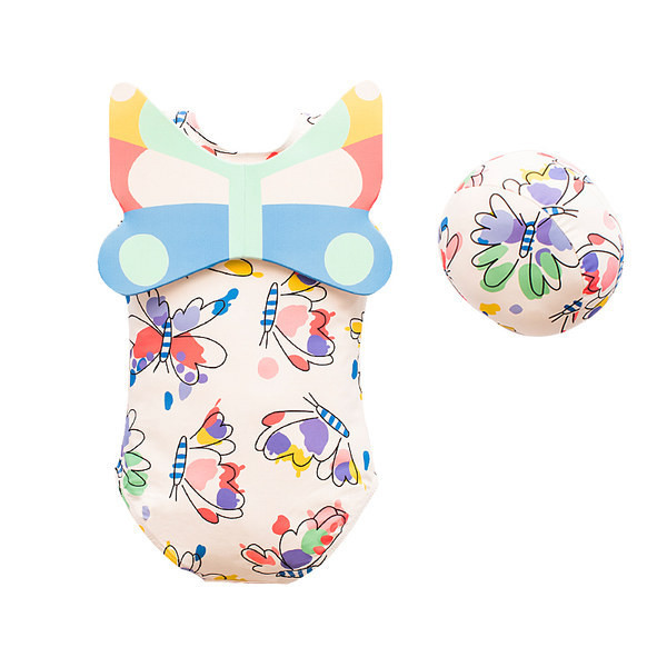 Novi model cijelog dječjeg kupaćeg kostima za djevojčice sa 3D elementom