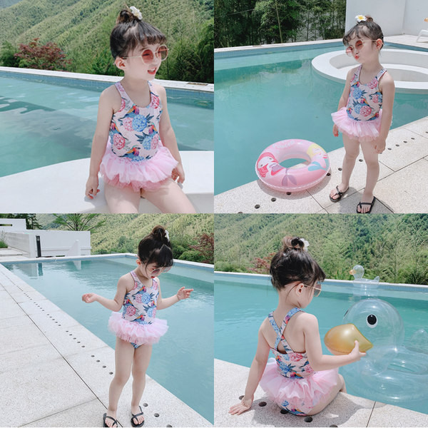 Laste terve ujumistrikoo mitu mudelit