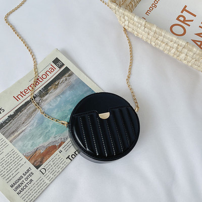 Κομψή παιδική τσάντα με μακρύ λαβή απλό μοντέλο για κορίτσια