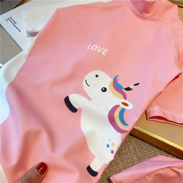 Dječji cijeli kupaći kostim i patentni zatvarač na leđima