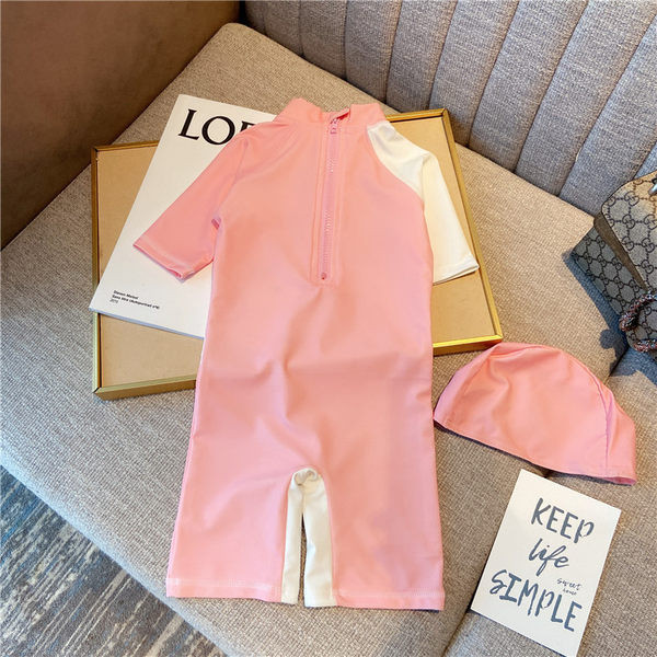 Dječji cijeli kupaći kostim i patentni zatvarač na leđima