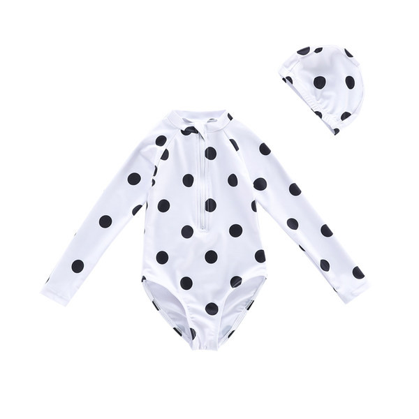 Päikesekaitsega laste ujumistrikoo lukuga