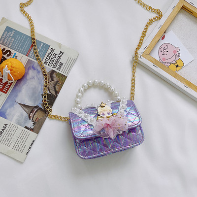 Moderna dječja torba s dvije ručke i ukrasnim perlicama