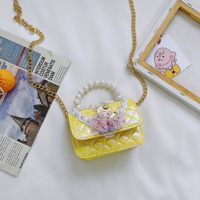 Moderna dječja torba s dvije ručke i ukrasnim perlicama