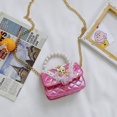 Moderna dječja torba s dvije ručke i ukrasnim perlicama