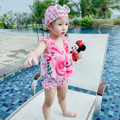 Pilns bērnu peldkostīms ar iebūvētiem pludiņiem