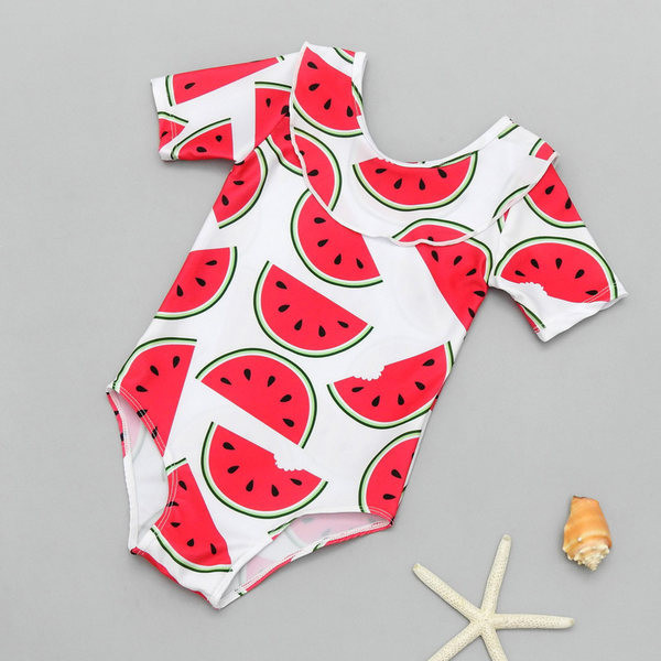 Dječji kupaći kostim s kratkim rukavima