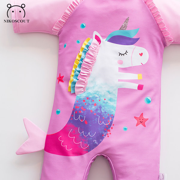 Νέο μοντέλο ολόσωμο παιδικό μαγιό  με τρισδιάστατο στοιχείο και εφαρμογή