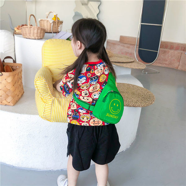 Dječja torba sa aplikacijom i natpisom za djevojčice i dječake