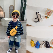 Παιδική καθημερινή τσάντα με φερμουάρ και επιγραφή για αγόρια