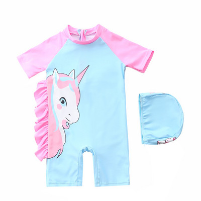 Dječji kupaći kostim s aplikacijom - za djevojčice i dječake