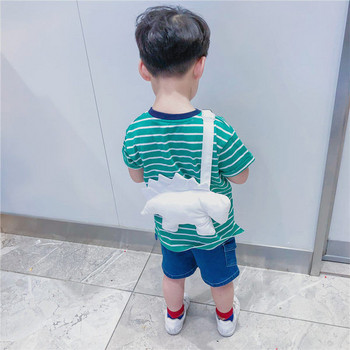 Детска модерна чанта за през рамото във формата на динозавър