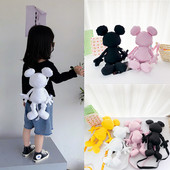 Moderan dječji ruksak za djevojčice i dječake jednobojnog modela