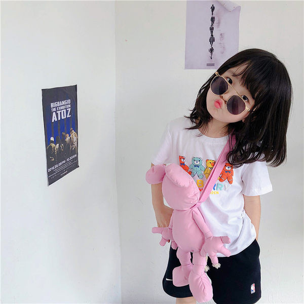 Moderan dječji ruksak za djevojčice i dječake jednobojnog modela