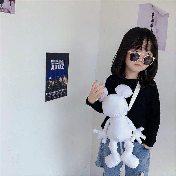 Moderan dječji ruksak za djevojčice i dječake jednobojnog modela