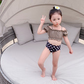 Divdaļīgs peldkostīms meitenēm