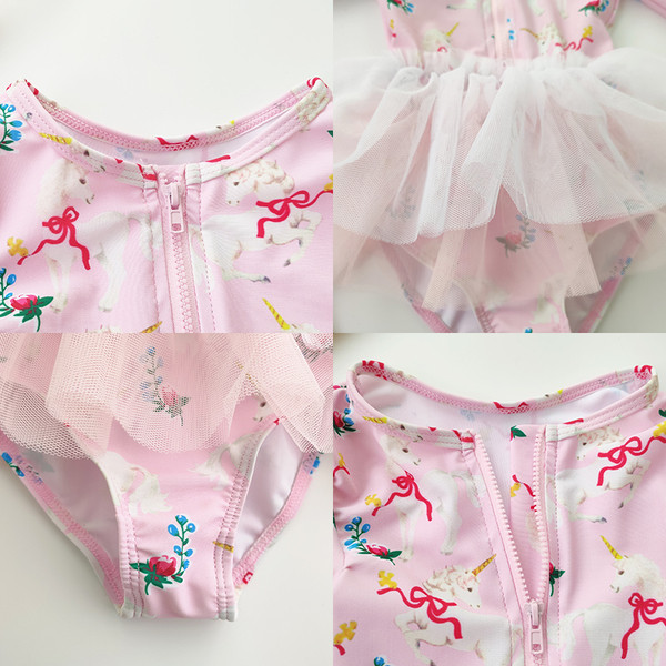 Täielik ujumistrikoo pikkade varrukate ja lukuga