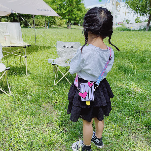 Moderna dječja torba sa natpisom za djevojčice u dva modela